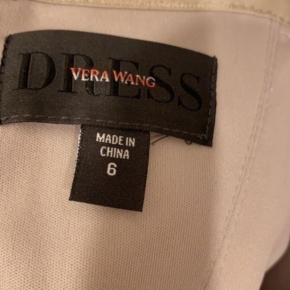 Vera Wang Sans Women's Seamed Midi Formal Dress - Picture 6 of 7